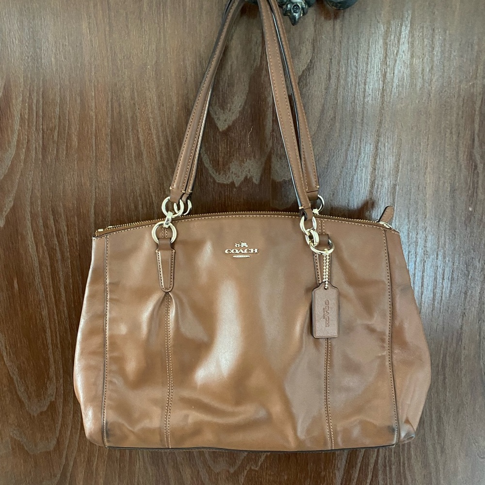 Brown Coach Handbag/Tote